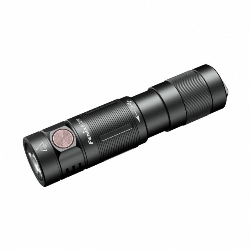 3. Fenix 600lm 124m LED Pocket Flashlight USB-C on Keychain - E09R