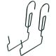 HANGER HOOK FOR BALCONY BOXES AGROHANG BLACK