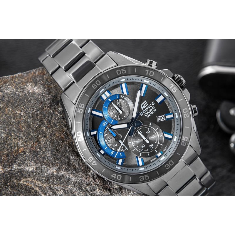 4. Men's Watch CASIO EDIFICE EFV-550GY-8AVUEF + BOX