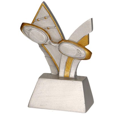 Cast figurine - swimming