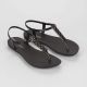Ipanema Class Modern Craft Sandal Fem women's flip-flops black (83508-AR030)