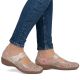 5. Women's leather velcro openwork shoes, multicolor Rieker 41399-92