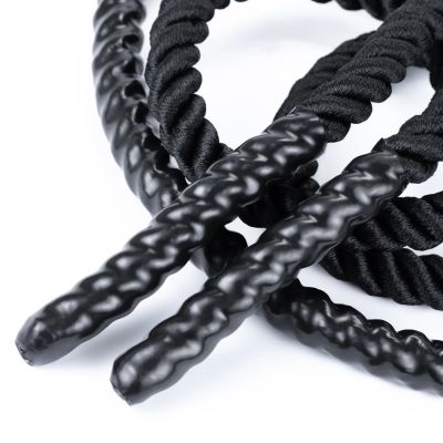 2. Heavy training jump rope made of 25 mm rope, length 270 cm