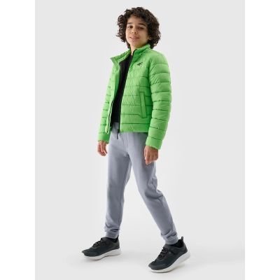 3. Boy's down jacket with synthetic filling 4F 4FJWSS25TDJAM520-45S