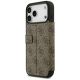 5. Guess Book 4G Metal Logo Case for iPhone 18 Pro Max / 17 Pro Max - Brown