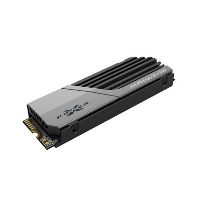 3. Silicon Power XS70 SSD 1TB M.2 PCIe NVMe Gen4x4 TLC 7300/6000 MB/s heatsink