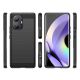 3. Carbon Case case for Realme 10 Pro+ flexible silicone carbon cover black