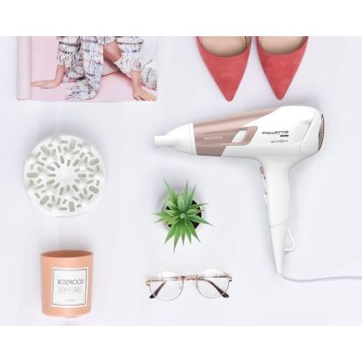 14. Rowenta Studio Dry CV5830 Hair Dryer 2300W Beige, White