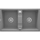 3. Deante Eridan 2-bowl sink without drainer ZQE_S203
