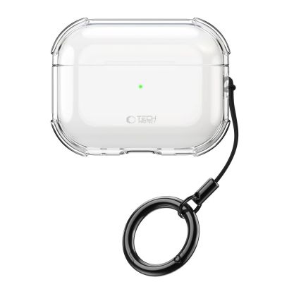 3. Tech-Protect Bounce Case for AirPods Pro 3 - Clear