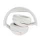 6. QCY H3 Over-Ear Headphones with ANC Bluetooth 5.4 Hi-Res Audio - White