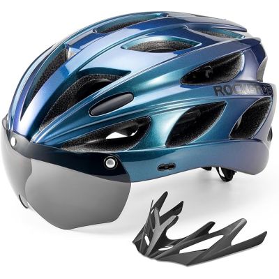 Rockbros TT-16-CP bike helmet blue (58-61cm)