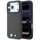 BMW M Quadrille Kevlar Metal Logo MagSafe Case for iPhone 17 Pro Max / 18 Pro Max - Gray