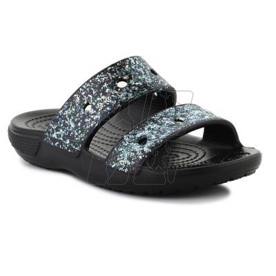 6. Crocs Classic Glitter Sandal Jr. 207788-0C4 slippers