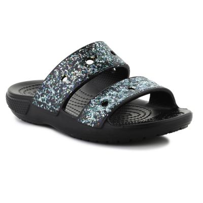 6. Crocs Classic Glitter Sandal Jr 207788-0C4