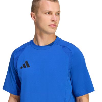 10. Men's adidas Tiro 26 Travel T-shirt blue KD1134