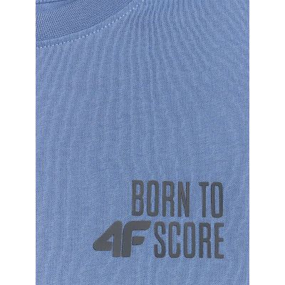 5. Boy's loose T-shirt with print 4F 4FJRSS26TTSHM4277-32S