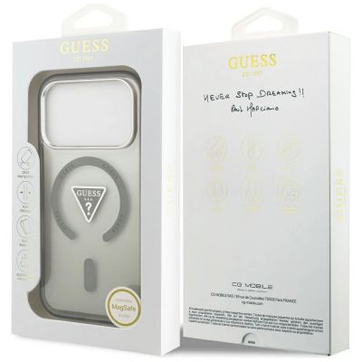 8. Guess IML Gradient Triangle Logo MagSafe Case for iPhone 17 Pro - Green