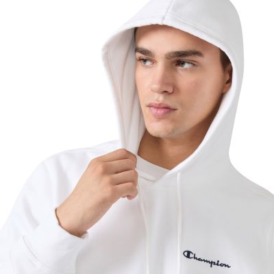 4. Champion Hooded Sweatshirt Men's White 221790 WW001