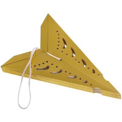 13. PAPER DECORATION STAR DIA. 45 CM 9 ARMS GOLD