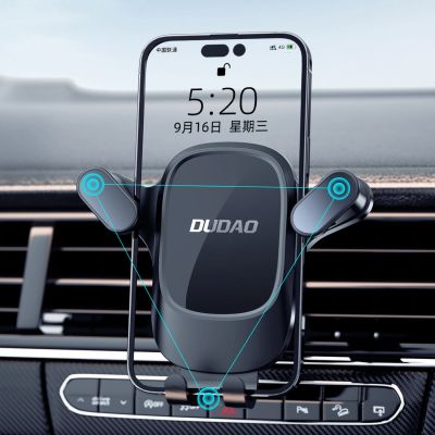 7. Dudao F5Pro air vent car phone holder - black
