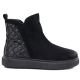 6. Women's insulated black ankle boots Potocki Z25-JE19365
