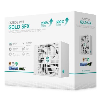 6. DeepCool PS750G-FE white power supply