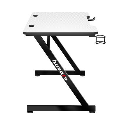 9. Huzaro Hero 2.5 White Gaming Desk
