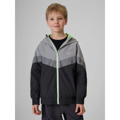 4. Boys' transition jacket 4F 4FJRSS26TJACM337-22S