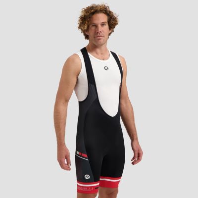 3. Rogelli GARA MOSTRO II Cycling Bib Shorts black-red 7XL
