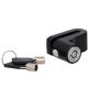 2. DUNLOP BLACK BRAKE DISC LOCK WITH CABLE LOCK