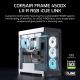 Corsair FRAME 4500X LX-R RGB Tempered Glass Mid-Tower Case, White