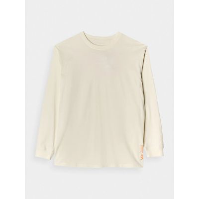 7. Men's oversize longsleeve with print 4F 4FRAW24TLONM507-83S