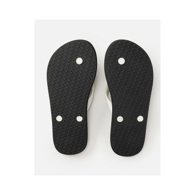 7. RIP CURL Line Up Open Toe Flip-Flops - Boy - Black