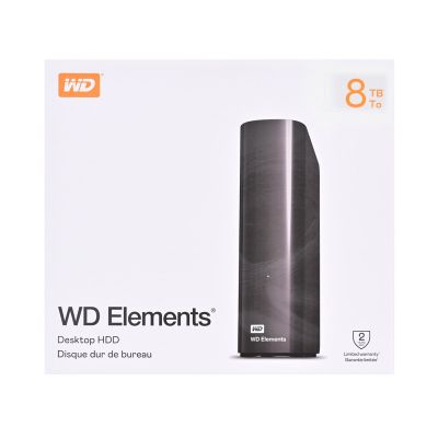 6. External HDD WD Elements Desktop 8TB 3.5 Black