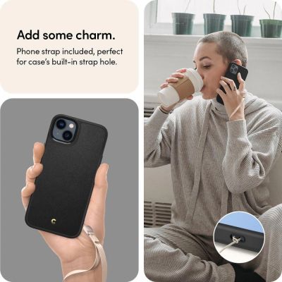 13. Spigen Cyrill Kajuk Mag Case with MagSafe for iPhone 14 Plus - Black