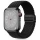 Tech-Protect Nylonmag Strap for Apple Watch 4 / 5 / 6 / 7 / 8 / 9 / SE (38 / 40 / 41 mm) - Black