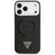 3. Guess Triangle Logo MagSafe Case for iPhone 17 Pro Max - Black