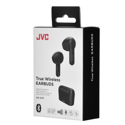 11. JVC HAA-3TBU Headphones (Wireless, In-Ear, Black)