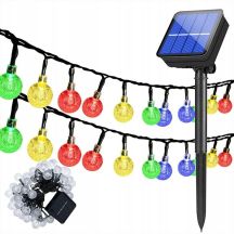 SOLAR GARDEN LAMP GARLAND SOLAR CHAIN 4.9M 40LED MULTICOLOR