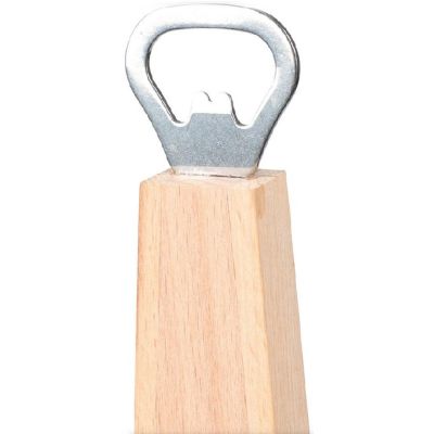 3. WOODEN GRILL TONGUE 48CM WITH OPENER