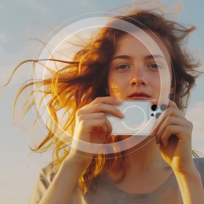 4. AmazingThing AR Aluminum 3 Lens Glass with Camera Lens Frame for iPhone 16 Pro / 16 Pro Max - Gray