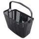 Wozinsky WKR-PK plastic handlebar bicycle basket - black