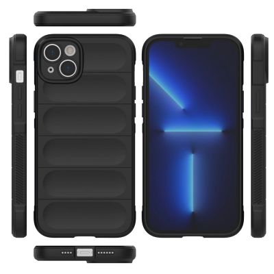 4. Magic Shield Case case for iPhone 14 Plus flexible armored cover black