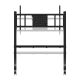 4. Neomounts FL50-575BL1 Multimedia Stand Black Multimedia Card/Media Cart