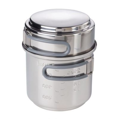 2. ESBIT Cookset with alcohol burner Jar 0.985 l Stainless steel
