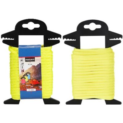 4. TOURIST ROPE 7.6M DIAMETER 3.2MM YELLOW