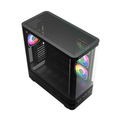 22. MODECOM VOLCANO AQ 200 ARGB MIDI CASE BLACK