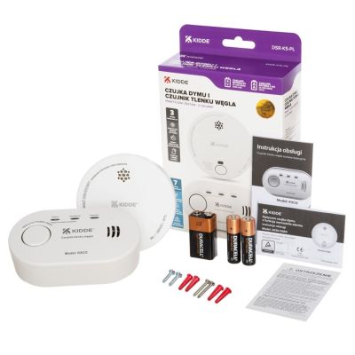 6. K5CO carbon monoxide detector + 2030-DSR3 KIDDE smoke detector