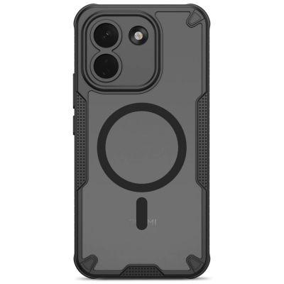3. Tech-Protect Rugged Shield MagSafe Case for Xiaomi Redmi Note 17 Pro Max 5G – Matte Black